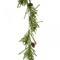 Article Cintre décoratif branches de conifères artificielles mélèze cônes et baies 150cm