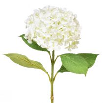 Article Hortensia décoratif Hortensia boule de neige artificielle blanche 65cm