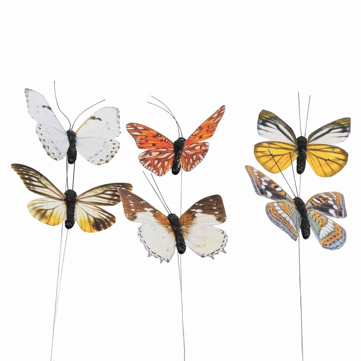 Forme Papillon n°2 en bois - 5, 8 ou 12 cm