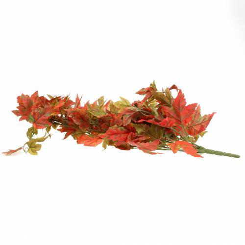 Guirlande décoration HERBST feuilles d'érable artificielles, coloris  automne 