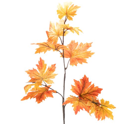 Article Branche d'érable artificielle 100 cm en couleurs d'automne