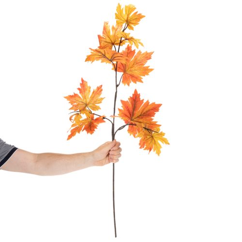 Article Branche d'érable artificielle 100 cm en couleurs d'automne