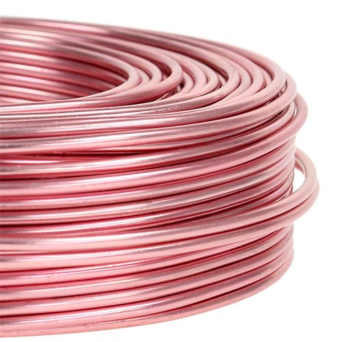 Article Fil Aluminium Ø2mm 500g 60m Rose