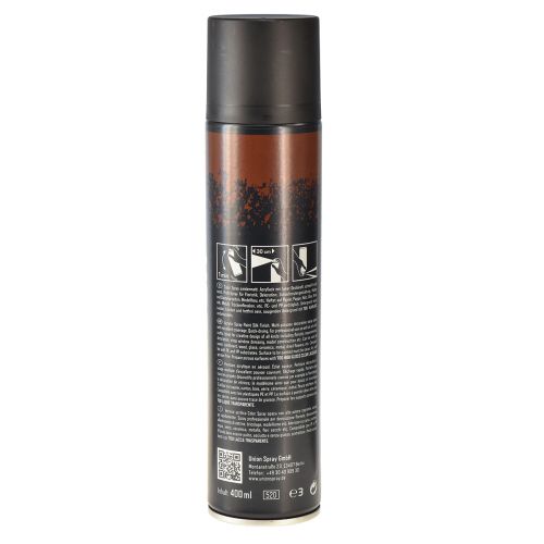 Article Peinture en spray couleur satinée mate, couleur marron doré, 400 ml