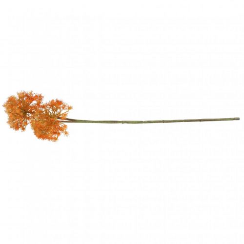 Article Branche déco branche artificielle décoration automne 2 inflorescences orange 82cm