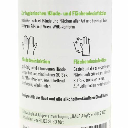 Article Désinfectant pour les mains Spray désinfectant 150ml