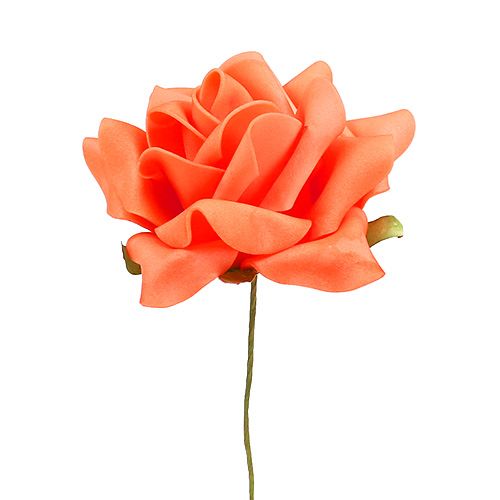 Article Mousse Rose Ø 10cm Orange 8pcs