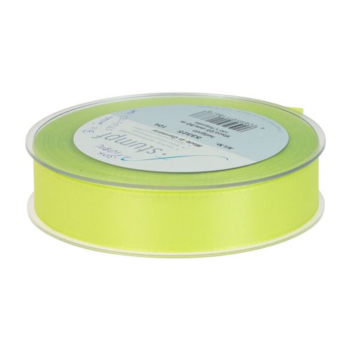 Article Ruban cadeau ruban vert vert clair 25mm 50m