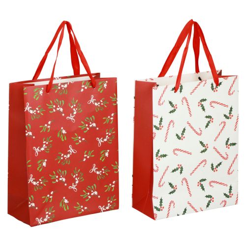 Sacs cadeaux Noël grand sac cadeau sac cadeau 26×32×10cm  2pcs-451040