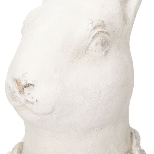 Article Lapin décoratif, point focal apaisant pour une table, une étagère ou un rebord de fenêtre (23 cm).