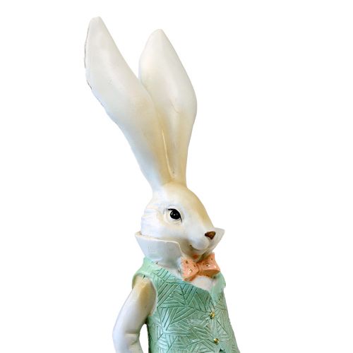 Article Décoration lapin fille lapin garçon lapin Pâques H36cm 2 pcs