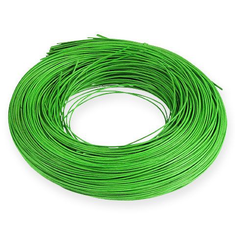 Floristik24 Canne rotin vert 1.3mm 250g