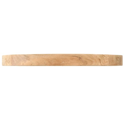 Article Plateau rond en bois d&#39;acacia naturel Ø30cm H2,5cm