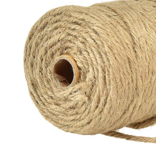 Article Ruban de jute ruban de jute ruban décoratif en jute naturel Ø4mm 100m