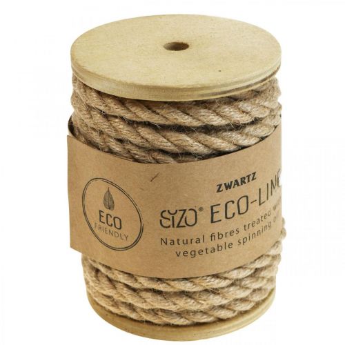 Article Cordon de jute Cordon de jute Cordon décoratif en fibre naturelle naturelle Ø7mm 5m