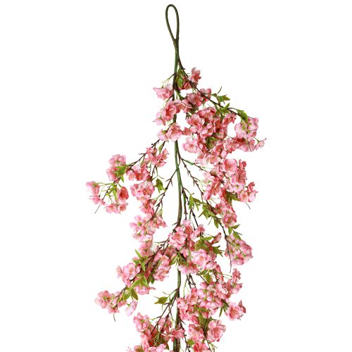 Guirlande de fleurs de cerisier à suspendre guirlande de fleurs artificielles rose 170cm