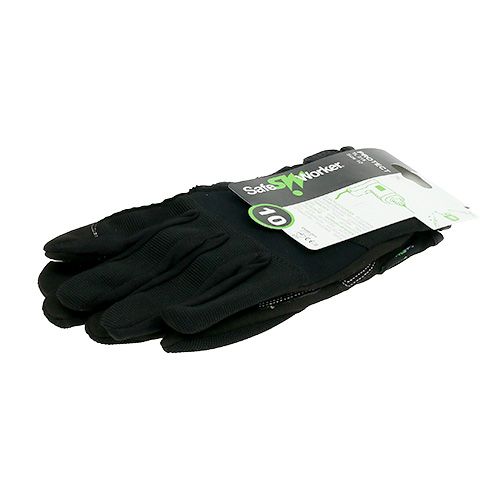 Article Kixx Lycra Gants Synthétiques Taille 10 Noir