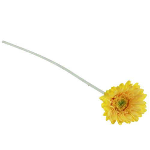 Article Fleurs artificielles Gerbera jaune 45cm