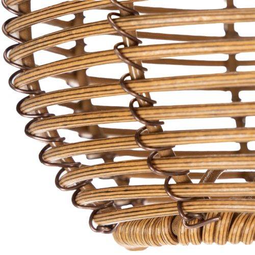 Article Lampe solaire de jardin, style rotin, pour des soirées romantiques en extérieur, 86 cm