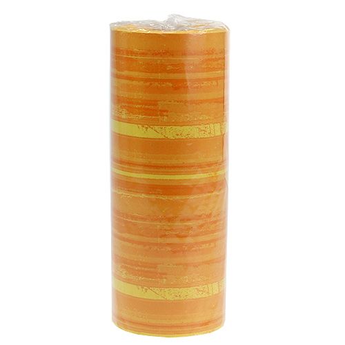 Article Papier manchette 25cm 100m jaune/orange