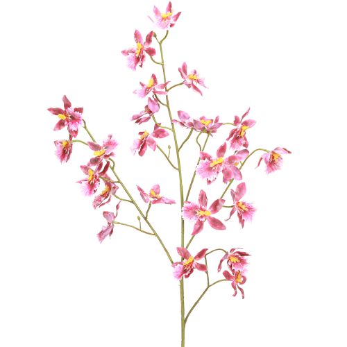 Décoration Orchidées Artificielles Oncidium Rose Violet 93cm 2pcs