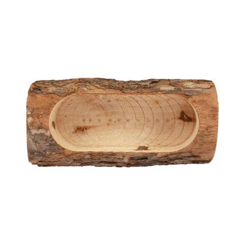 Floristik24 Jardinière en bois décorative rustique naturel 20cm×8,5cm×7,5cm