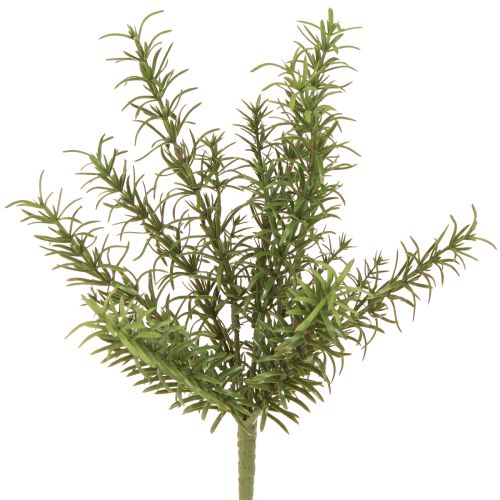 Romarin herbes artificielles avec 8 branches et tige 32cm 3 pcs