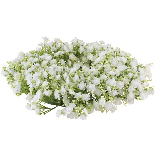 Article Couronne de gypsophile couronne de fleurs blanches mariage Ø30cm