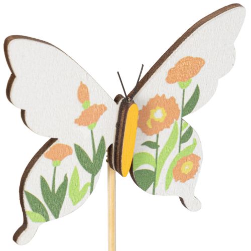 Article Tuteurs papillon, parfaits pour décorer le jardin ou les pots de fleurs, 29 cm, lot de 12