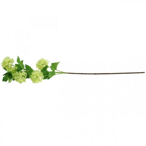 Article Boule de neige artificielle, branche déco, plante artificielle verte Ø6.5cm L78cm