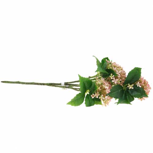 Article Boule boule de neige vert rose blanc artificiel 49cm