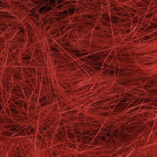 Article Sisal rouge bordeaux fibre naturelle 300g