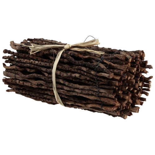 Article Chemin de table bois branches décoratives décoration marron naturel 89×20,5cm