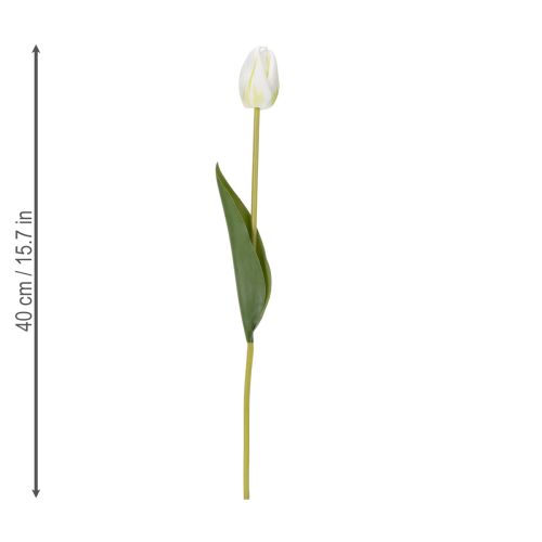 Article Tulipes artificielles décoratives pour une décoration intérieure élégante, 40 cm, lot de 5