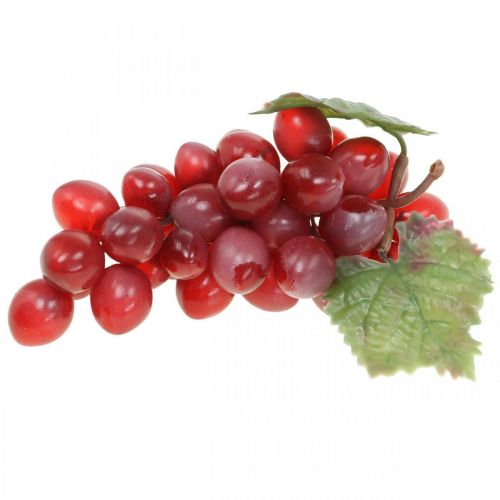 Article Raisin décoratif rouge raisins artificiels fruits décoratifs 15cm