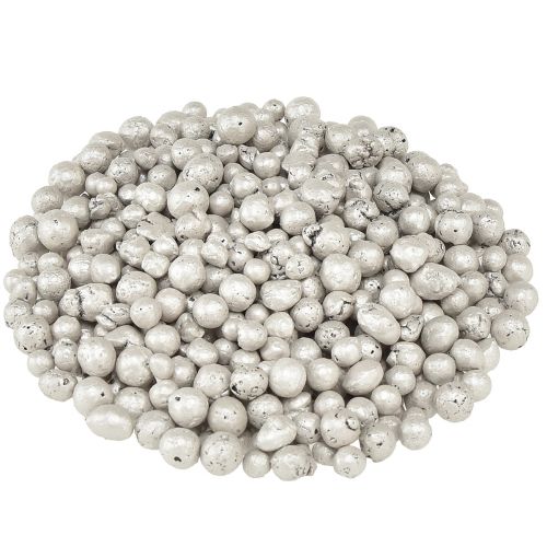 Floristik24 Perles décoratives brillantes 4mm - 8mm champagne 1l