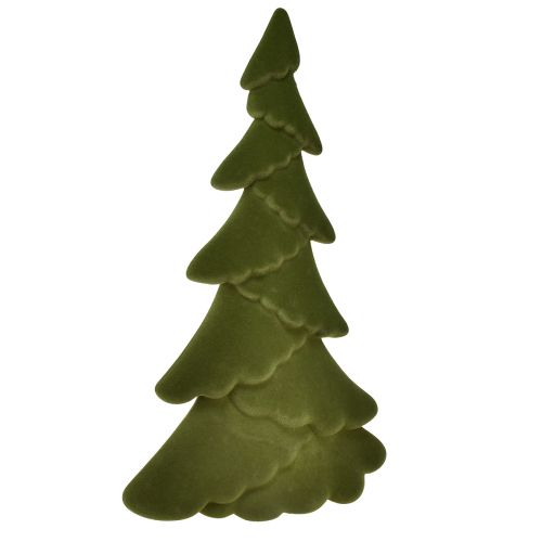 Sapin décoratif floqué Sapin de Noël vert 60cm