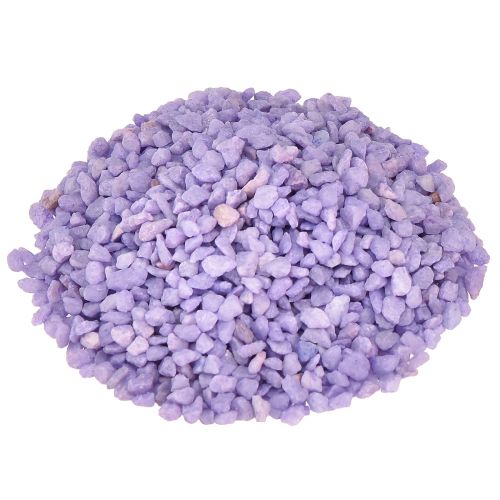Granulés décoratifs lilas pierres décoratives violet 2mm - 3mm 2kg