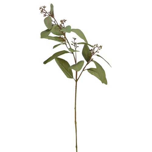 Article Branche d&#39;eucalyptus branche décorative artificielle branche artificielle verte 60cm