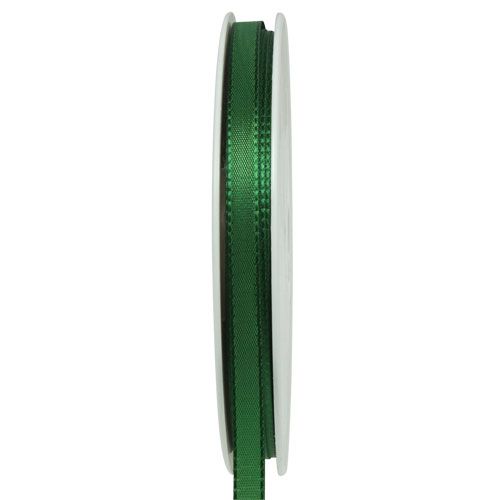 Floristik24 Ruban cadeau et décoration 8mm x 50m vert foncé