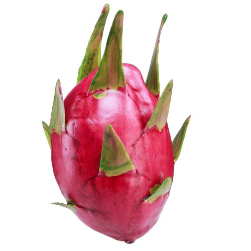 Floristik24 Fruit du dragon artificiel Pitahaya fruit décoratif Ø8cm L15cm