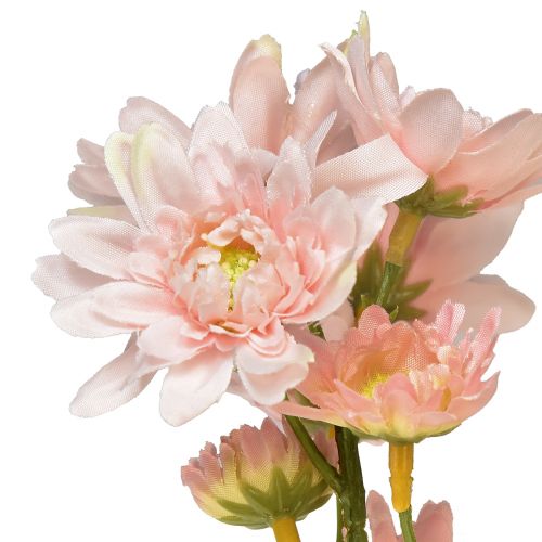 Article Fleurs artificielles Asters artificiels Fleurs en soie Rose 80cm