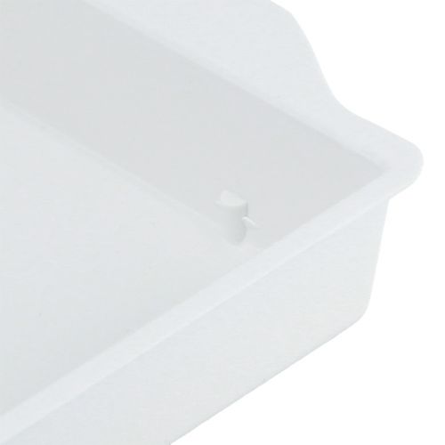 Article Plateau pour mousse florale OASIS® Blanc 23×11×2,5cm 25 pcs