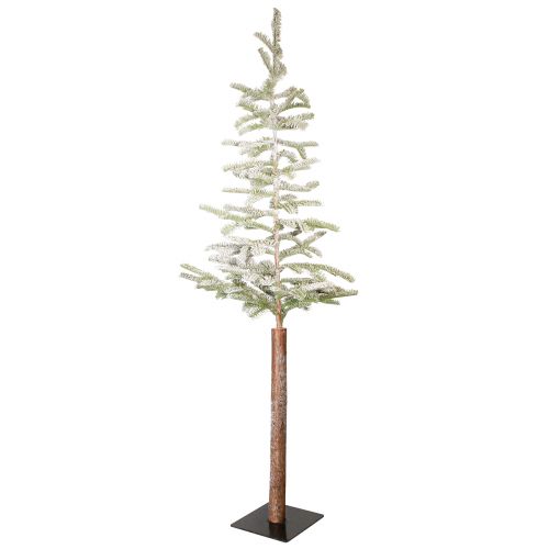 Article Sapin de Noël artificiel étroit avec neige 40x150cm