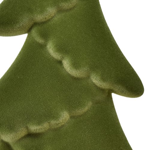 Article Décoration de sapin de Noël Sapin de Noël floqué vert 76cm