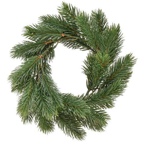 Floristik24 Couronne de sapin artificiel verte petite couronne de Noël Ø25cm