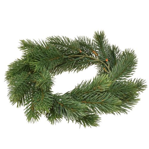 Article Couronne de sapin artificiel verte petite couronne de Noël Ø25cm