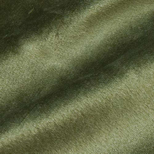 Article Chemin de table en velours vert foncé, 28×270cm - chemin de table élégant en tissu décoratif pour une décoration festive