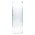 Floristik24 Grand vase en verre vase à fleur conique verre 30cm Ø10.5cm