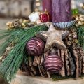 Floristik24 Décorations pour sapin de Noël décorations de Noël vintage verre Ø5cm 9pcs